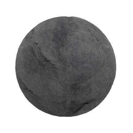 Black Stone PBR Texture