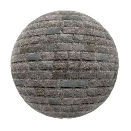 Stone Brick Pavement PBR Texture